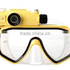 RD34 Underwater Diving Mini Camera, Scuba Diving Mask HD Camcorder and Snorkel thumbnail-3