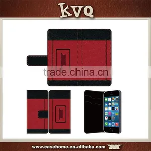 Custom Hand Made Flip Leather Case for Iphone SE thumbnail-1