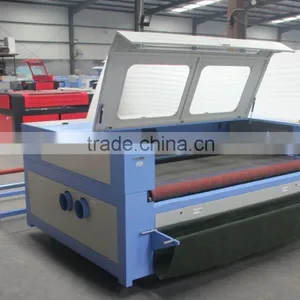 LX1610SC Jinan Factory Fabric Laser Cutting Machine Auto Feeder Price thumbnail-4