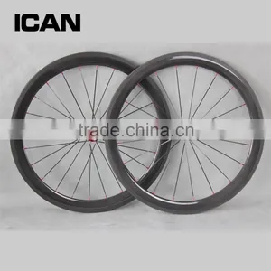 2015 Carbon Clincher Wheels Carbon 50mm Road Bike Wheels Carbon Hub thumbnail-5