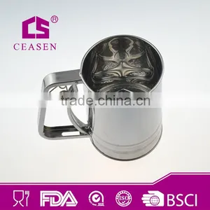 Manual Stainless Steel Flour Sifter thumbnail-1