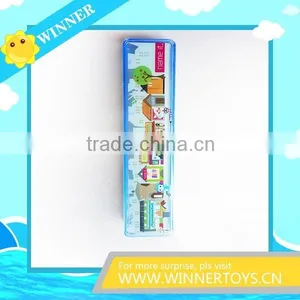 Colorful Plastic Pencil Case for Kids thumbnail-1