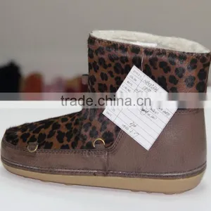 2016 HFUGG Fashion Leopard Ankle Classical Winter Snow Boots thumbnail-1