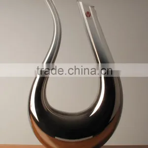 China Supplier Home Decor Portable Glass Wine Carafe thumbnail-1