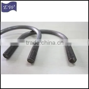 Low Carbon Steel U Bolt, With m6 Thread, Zinc Finish thumbnail-3