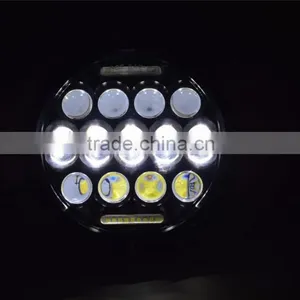 New Arrival and Smart Design 78W 7 Inch Round Led Headlight 12v 24v for Jeep Vehicles thumbnail-4
