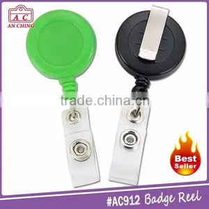 Magnetic Abs Badge Reels With Metal Wire Rope Slide Back Clip thumbnail-5