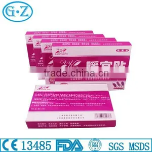 Instant Air Activated Disposable Menstrual Pain Relief Patch With Spunlace Surface Directly on Skin Use thumbnail-6
