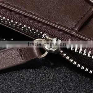 Multifunction High Quality Brown Leather Key Wallet With Card Holder thumbnail-5