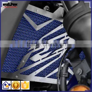 BJ-RG-YA004 Customized Oil Cooler Radiator Guards Cover Grille Motorcycle Stainless Steel Blue Radiator For Yamaha Yzf R3 2015 2 thumbnail-4