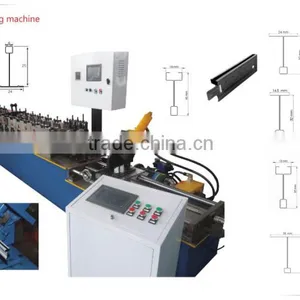 T Bar Roll Forming Machine, T Shape Light Gauge Roll Forming Machine thumbnail-1
