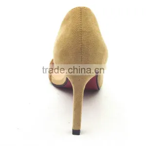 New Fashion Thin Middle Heel a Side Empty Fish Mouth Shoes thumbnail-3