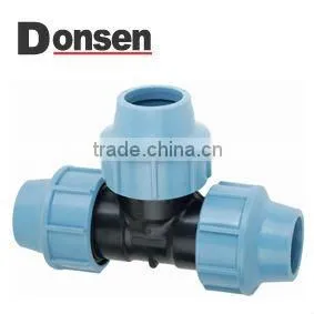Making High Quality of pp Compression Fittings(Tee) thumbnail-1