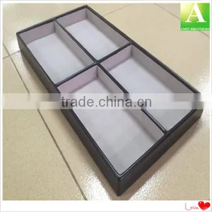 Custom Vacuum Formed ps Compartments Tray With Flocking thumbnail-1
