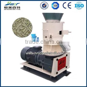 Small Capacity Stainless Steel Mould Flat Die Peanut Shells Pellet Machine thumbnail-1