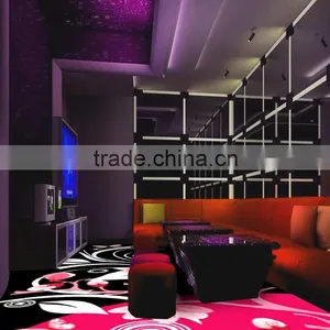 100% Acrylic Bar,KTV Etc Carved Hand Tufted Carpet thumbnail-2