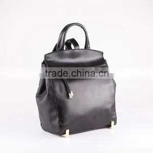 4804 Classic Style Fashion Custom Daily Backpack High PU Leather Laptop Bag Backpack 2016 thumbnail-2