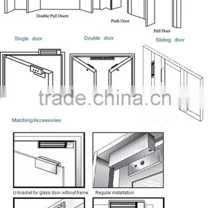 12V/350mA Access Control System 180kg Electric Magnetic Lock PY-EL5-2 thumbnail-4