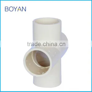 China Suppliers BOYAN Hot Water ASTM2846 Pipe Fitting CPVC Cross Tee thumbnail-2