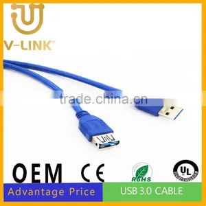 High Quality Male to Female Usb 3.0 Cable Data Cable for Computer Camera thumbnail-1