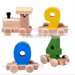 2016 New Product Wooden DIY Train Toys for Kids thumbnail-2