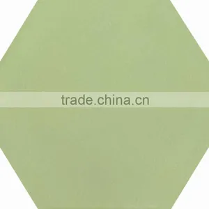 Green Ceramic Tile With Flower Design thumbnail-1
