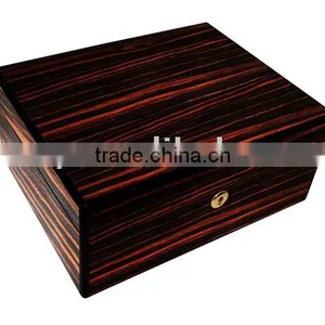 Handmade Ebony Cigar Humidor and Cigar Box thumbnail-2