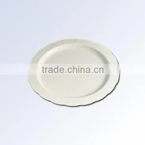 7.5'' Round Plastic Plate thumbnail-1