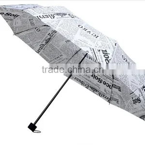 Advertising The Newspaper Print Umbrella,photo Print Umbrellas Quality Choice thumbnail-1
