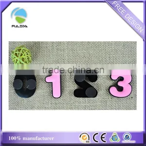 Custom Arabic Numbers Shaped Soft Pvc Decorating Fridge Magnet thumbnail-3