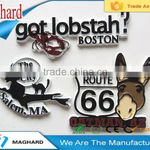 Animal Letter 3D Polyresin Fridge Magnet thumbnail-1