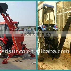 CE Thumb Bucket on Backhoe thumbnail-1