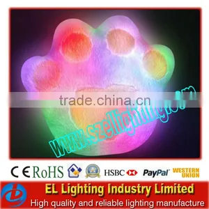 Led Glowing Bear's Arm Lighting Led Flashing Pillow thumbnail-1