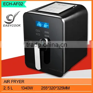 Propane Free Standing Electric Round Built in Outside Corn Dog Big Falafel Lcd Display Deep Fryer Without Oil Professional thumbnail-1