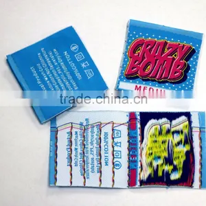 Popular Colorful Direct Factory Woven Lable High-quality Free Sample Garment Clothes thumbnail-3