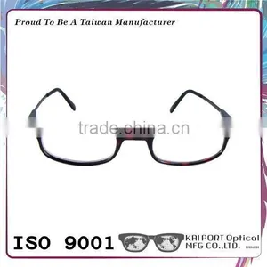 A Variety of Color Demi Pattern and Vivid Color Metal Temples Glasses Frame thumbnail-2