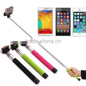 2015 Factory Price Wholesale Extendable Handheld Mobile Selfie Photo Stick thumbnail-1
