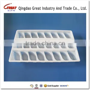 Plastic PP Disposable Food Dumpling Tray thumbnail-1
