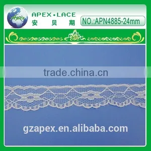 Nylon Yard Lace Top Sale Used for Night Dress thumbnail-1