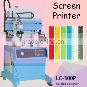Plane Silk Screen Printing Machine With Vacuum LC-500P thumbnail-1