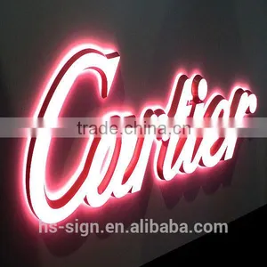 Clear Shining Mini Acrylic Led Sign Letter High Level thumbnail-1