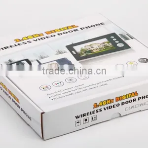 Hot Sales 2.4GHz Digital Frequency Hopping and Encryption Technology Wireless Peephole Camera With Lcd Screen thumbnail-6