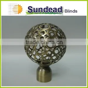 Copper Satin Stainless Steel Iron Chrome Curtain Pole Curtain Accessory Latest Curtain Designs 2015 for Home Decor thumbnail-2