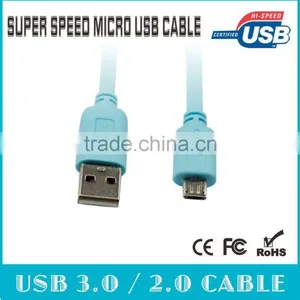 Data Transfer and Charging Micro Usb Cable for Sunsumg Nokia HTC Blackberry thumbnail-1