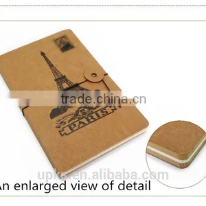 Sadie H-005 Leather Sandwich 128sheets 6 Patterns Notebook thumbnail-5