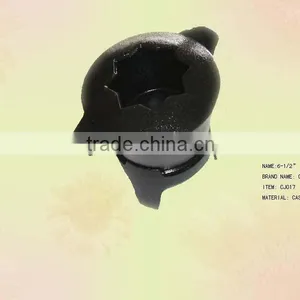 6-1/2" Cast Iron Cheese Pot thumbnail-1