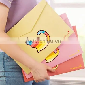 XG-50022 A4 Clear File Folder Document Holder Certificate Holder File Folder in Black Color Soft Plastic File Folder thumbnail-4