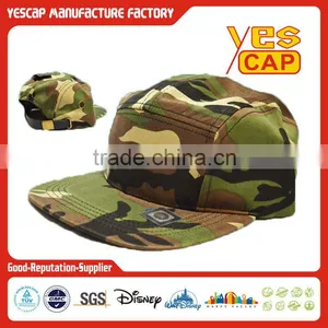 Custom Leather Strap 5 Panel Hats thumbnail-1
