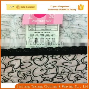 Hot Sales Sexy Lace Allover Print Light Pink 100%cotton Young Girl Panty Quality Choice thumbnail-3
