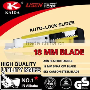 9mm Snap Off Blade Screw-lock Slider Craft Knife Cutting Knife thumbnail-3